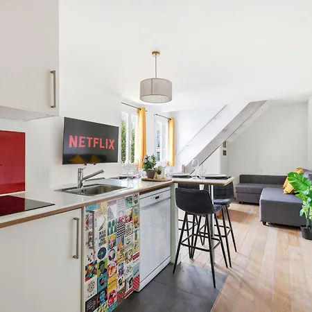 公寓 Charming 1-bedroom Mezzanine In Saint-germain *